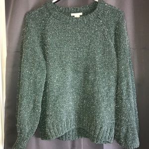 H&M Glitter Bell-sleeve Sweater